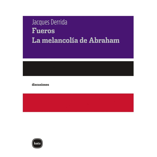 Imagen 0 de Fueros. La melancolía de abraham (Tapa blanda)