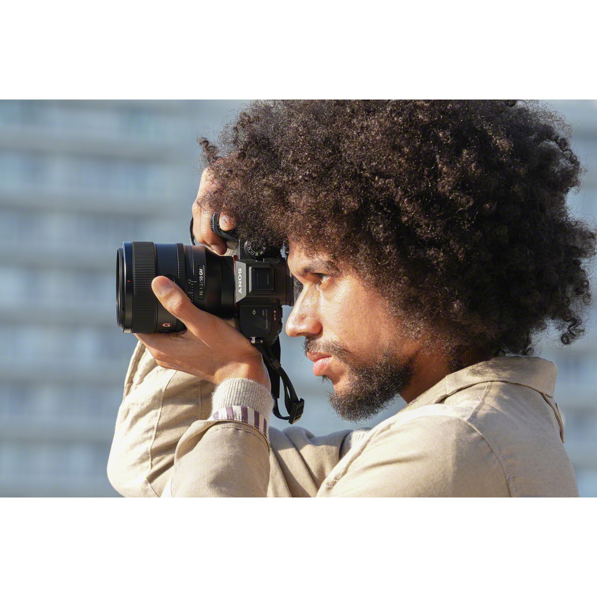 Objetivo Sony 50mm F/1.2 G para montura tipo E de Sony Negro-5