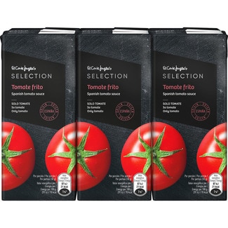 tomate frito pack de 3 envases 400 g - El Corte Ingles Selection