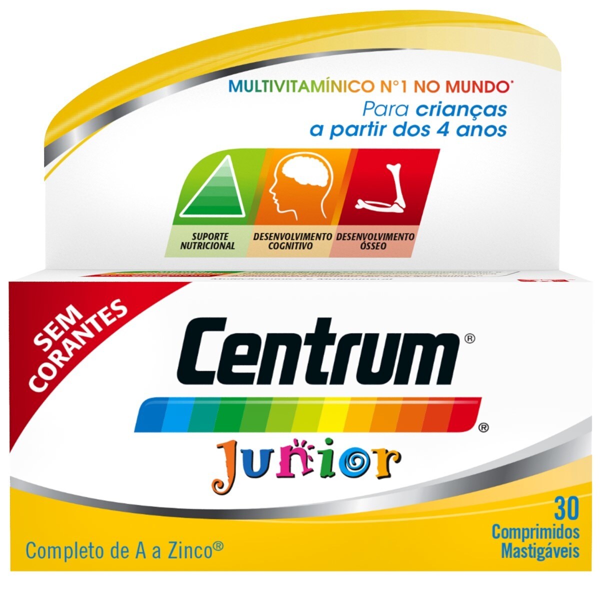 Suplemento Alimentar Centrum Junior 30 Cápsulas Centrum 1