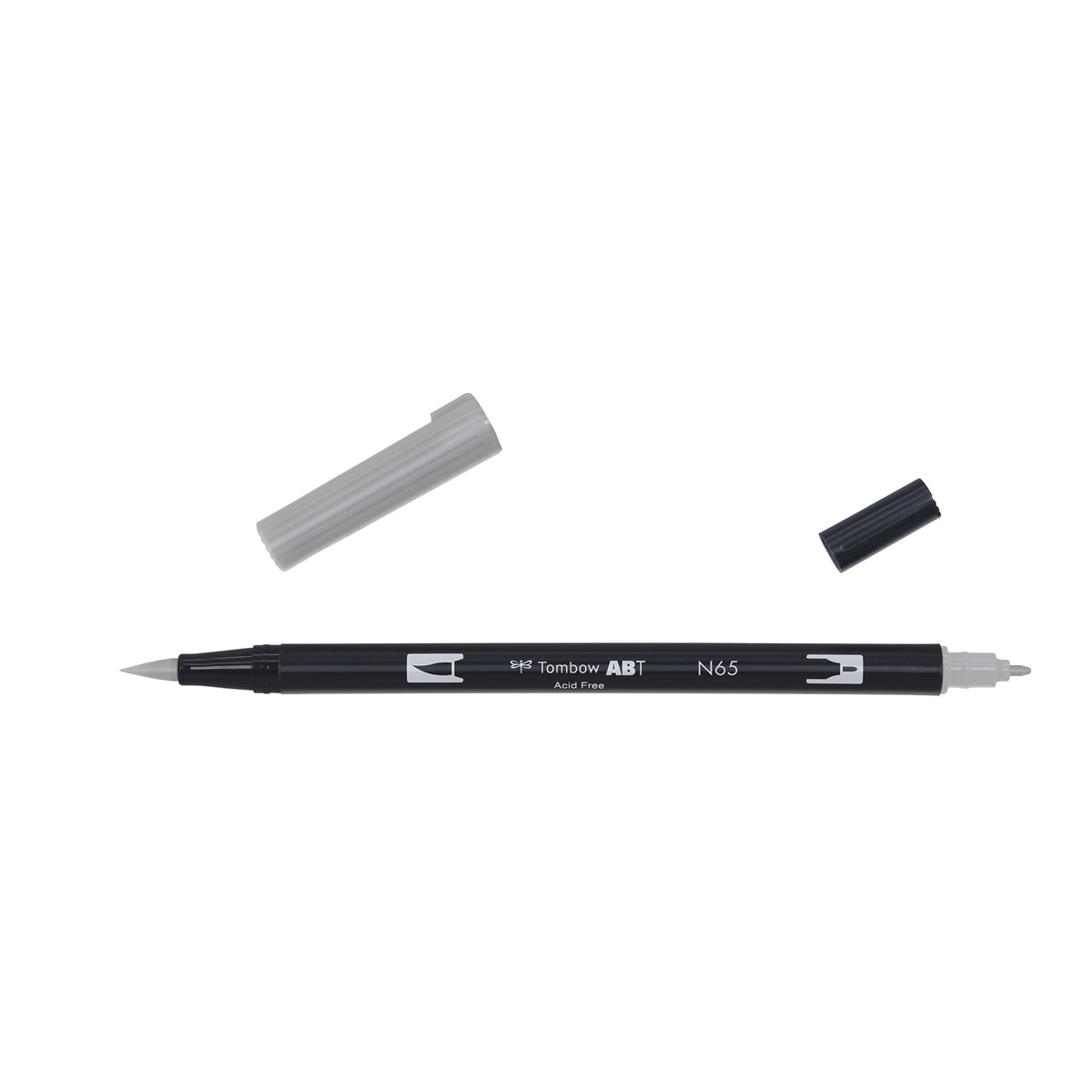 Marcador Dual Brush ABT de ponta dupla aguarelável Cool Grey 5 N65 Cinzento-2