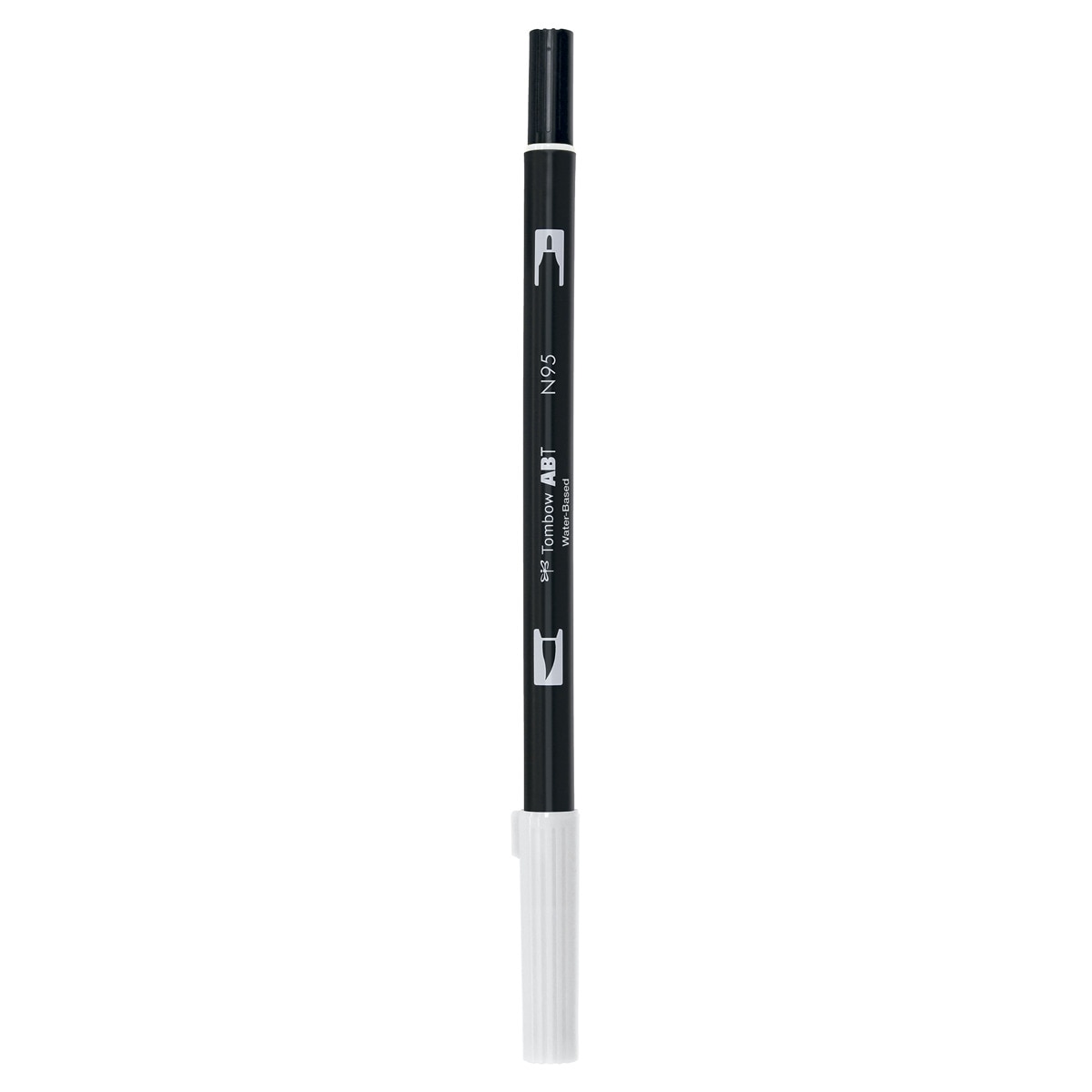 Marcador Dual Brush ABT de ponta dupla aguarelável Cool Grey 1 N95 Cinzento-1