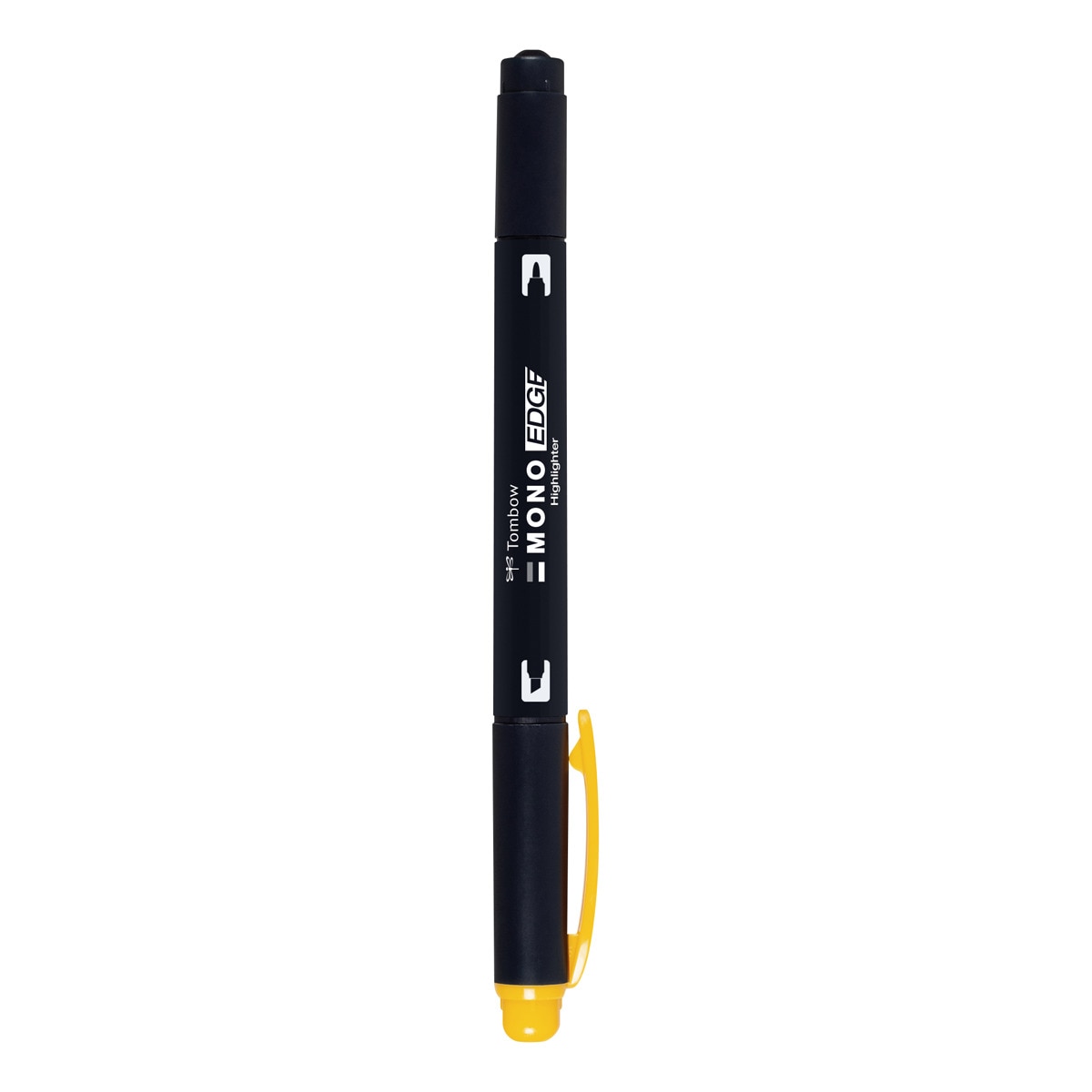 Marcador fluorescente MONO Edge de ponta dupla amarelo Amarelo-1