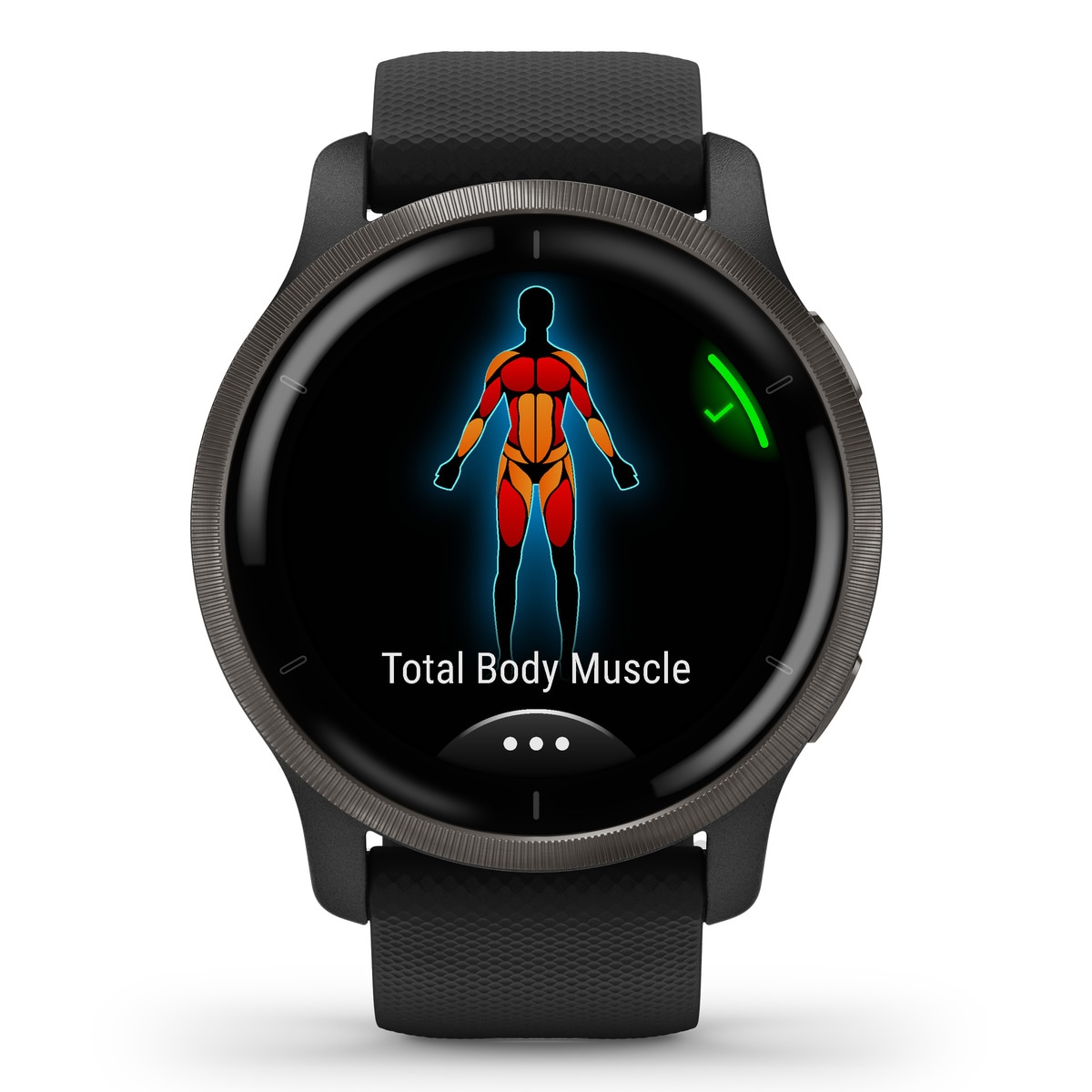 Smartwatch Garmin Venu 2 - Preto Preto-3