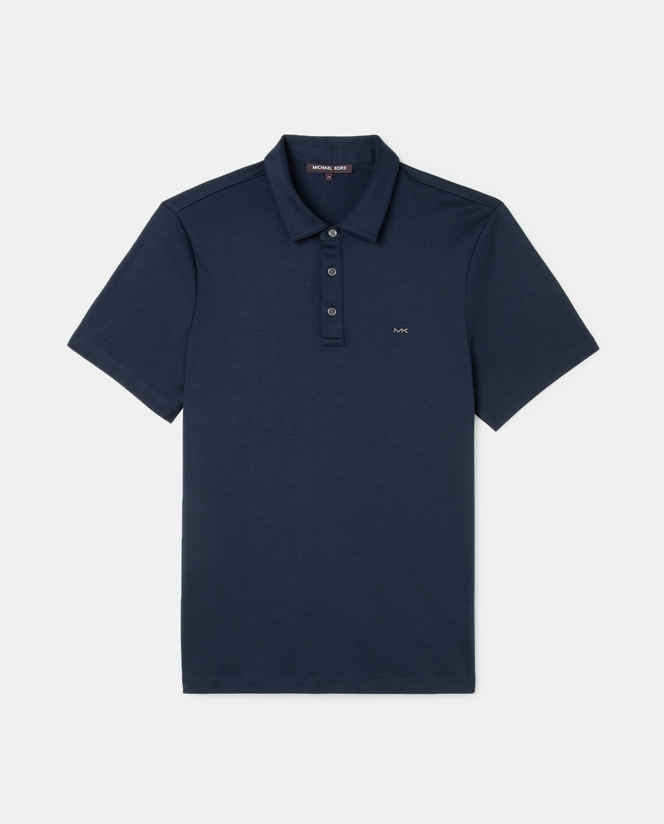 Imagem 0 de Pólo custom de algodão com logótipo bordado