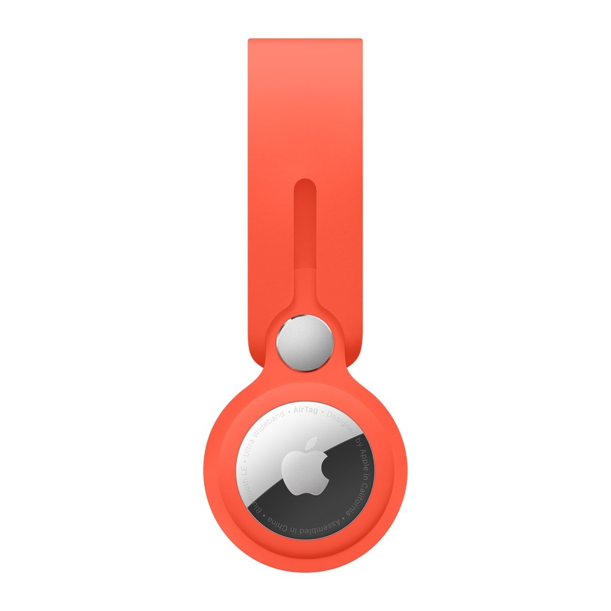 Correa Naranja eléctrico para AirTag Apple Naranja-1