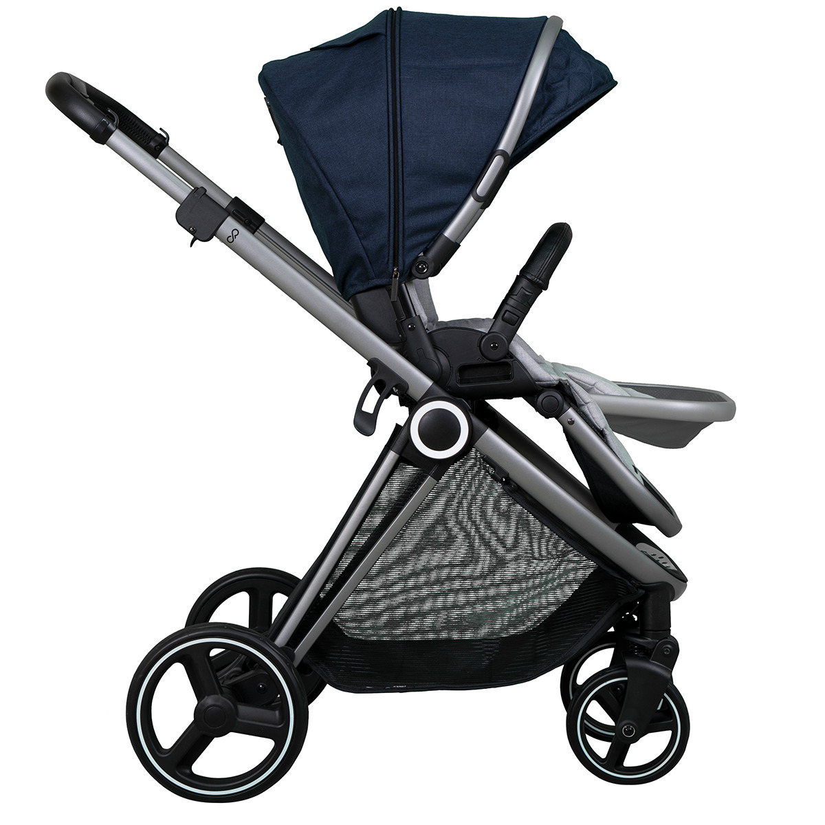 Carro de bebé trío Casualplay Match 3 Space + Capazo + Silla de coche Verai i-Size  Púrpura-10