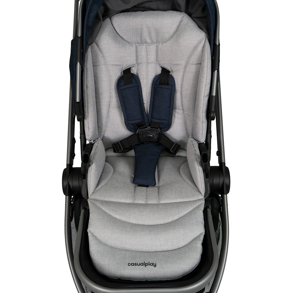 Carro de bebé trío Casualplay Match 3 Space + Capazo + Silla de coche Verai i-Size  Púrpura-6