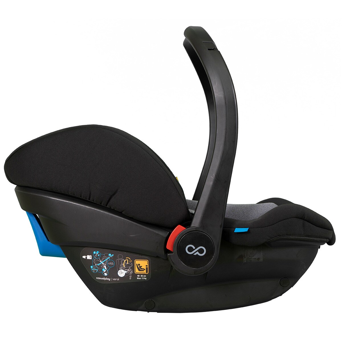 Cadeira Auto Verai i-Size, 40-83 cm Cinzento-7