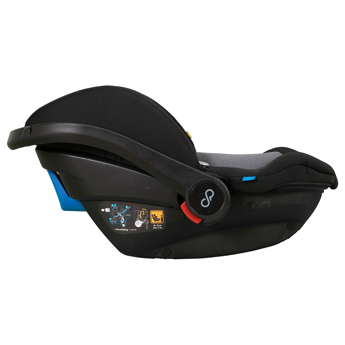 Cadeira Auto Verai i-Size, 40-83 cm Cinzento-6