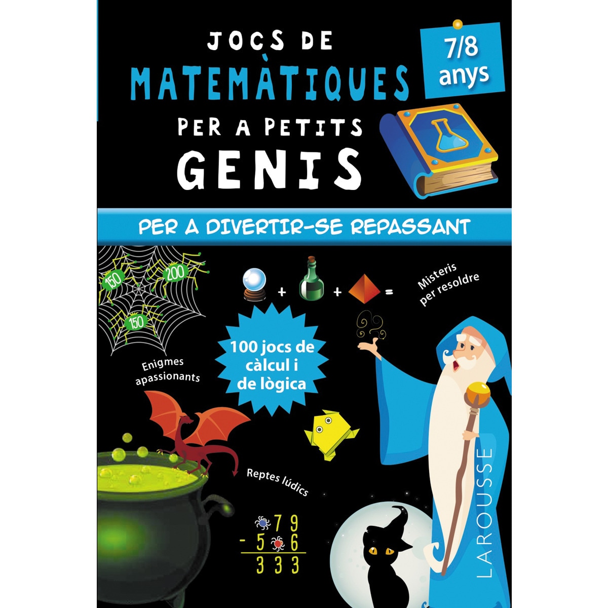 Imagem 0 de Jocs de matemàtiques per a petits genis 7-8 anys(Tapa blanda)