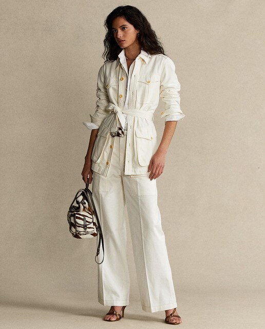 Pantalón ancho y fluido de mujer de algodón · Polo Ralph Lauren · El Corte  Inglés
