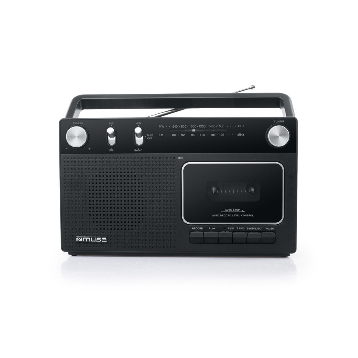 Radio cassette Muse M152RC Negro-2