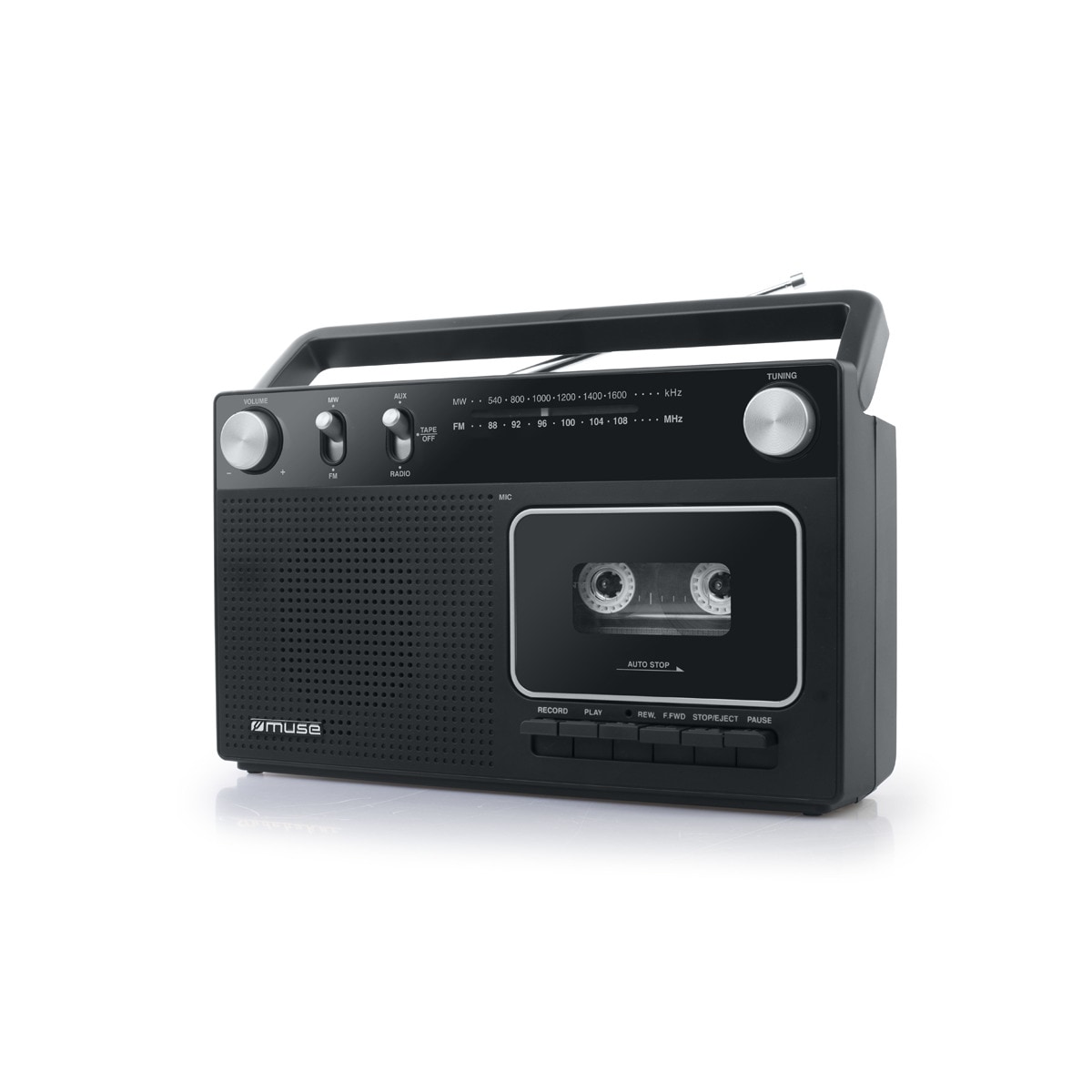 Radio cassette Muse M152RC Negro-1