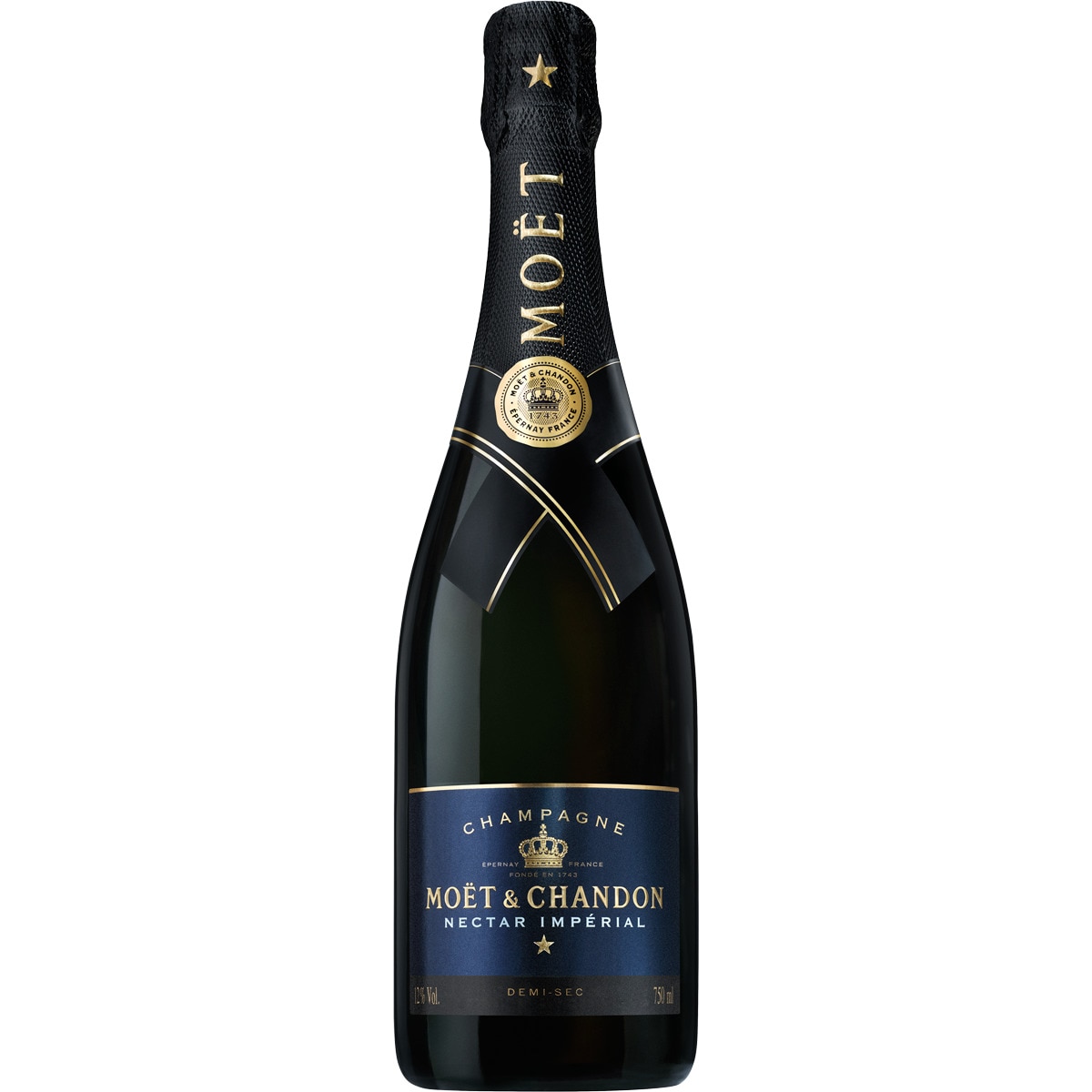 Champanhe Meio Seco Nectar Impérial garrafa 75 cl