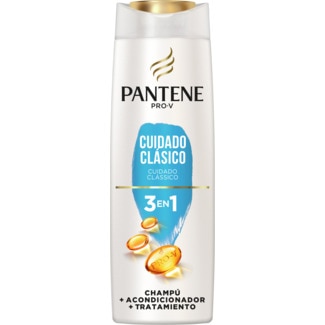 Champô e Amaciador 3 em 1 para Cabelo Normal e Misto embalagem 300 ml - Pantene Cuidado Clássico