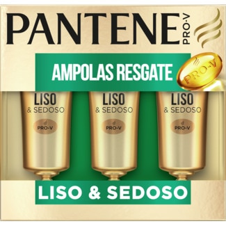 Ampolas Liso Extremo em 1 Minuto Pack 3 embalagem 15 ml - Pantene