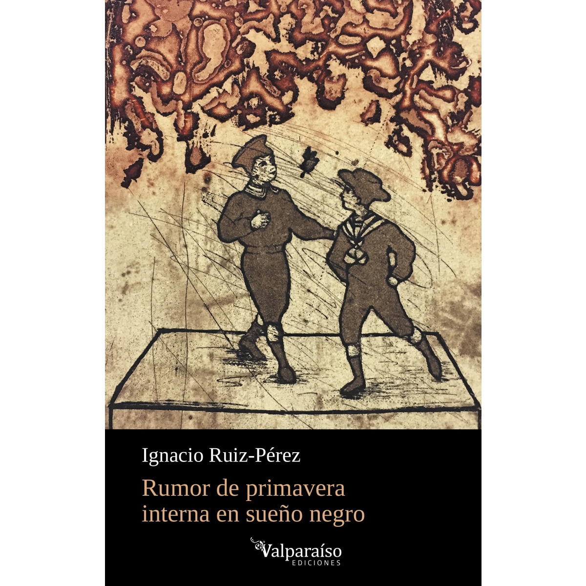 Rumor de primavera interna en sueño negro (Capa mole com abas) 1