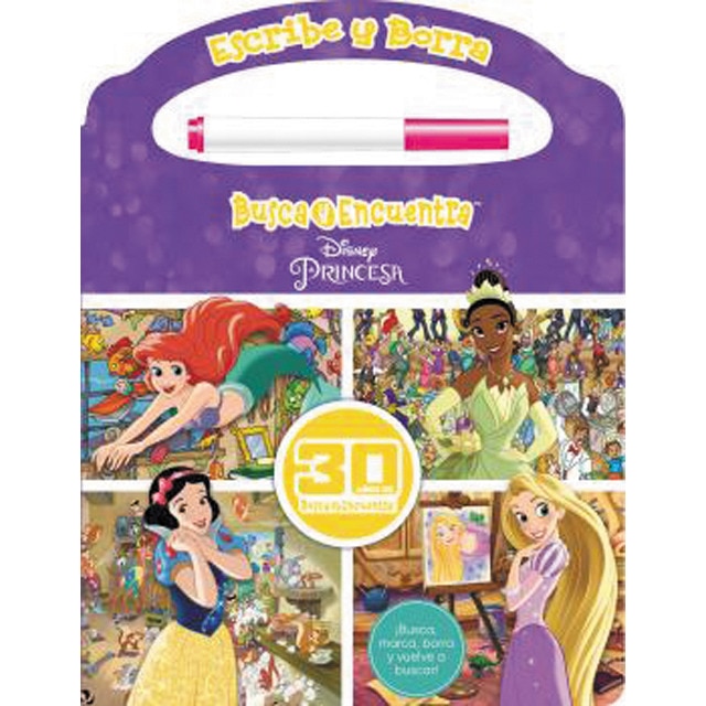 PINTAR Y BORRAR PRINCESAS WELF (Capa dura) 1