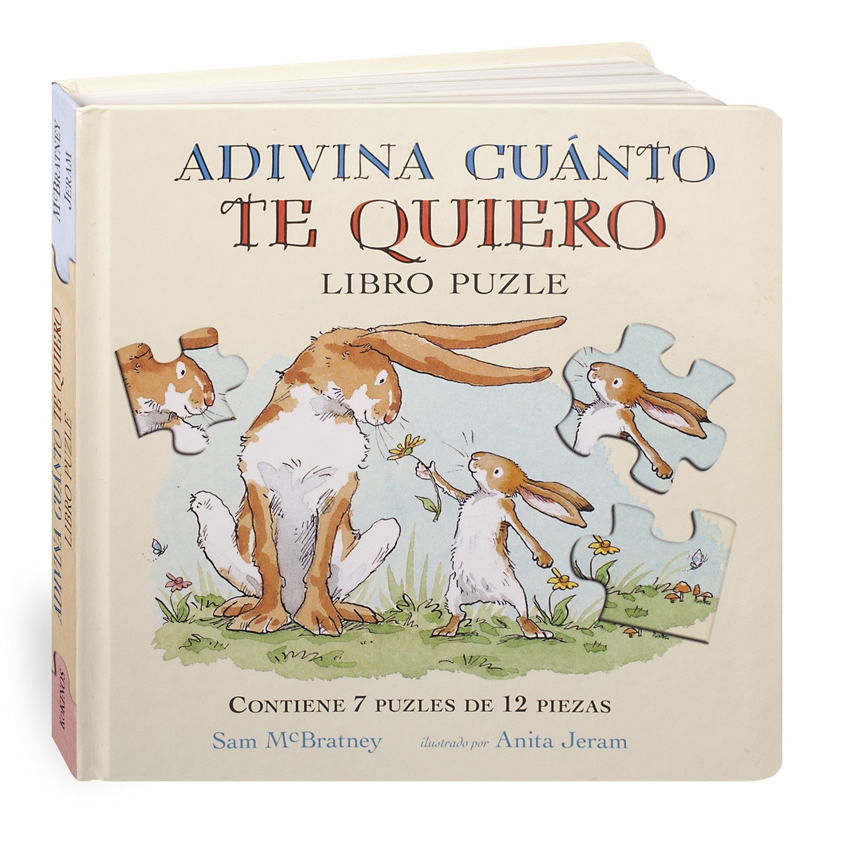 Imagen 0 de Adivina cuánto te quiero libro puzzle