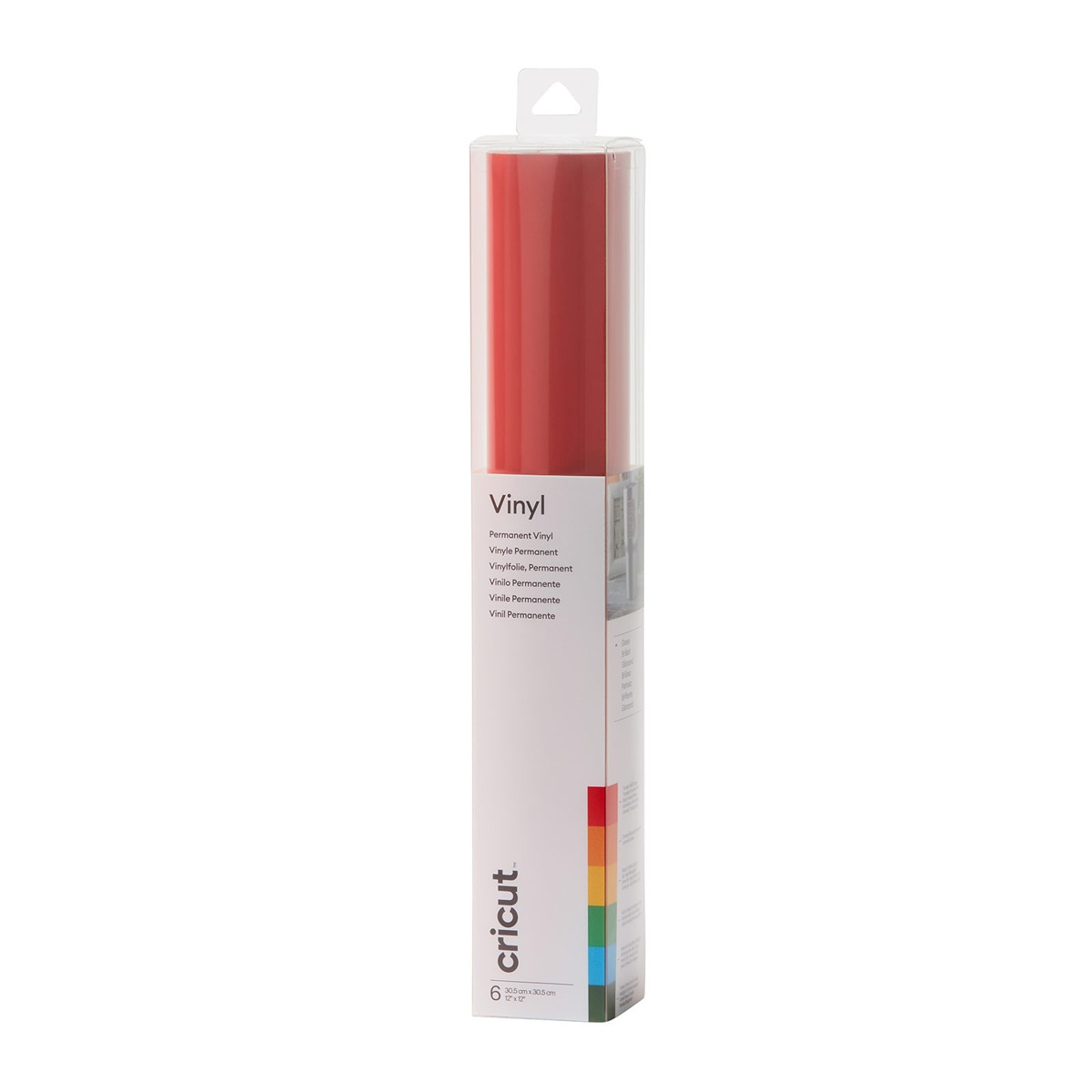 Imagen 0 de Vinilo Cricut Premium Permanente Básicos (Rojo, Naranja, Amarillo, Verde Claro, Verde Oscuro, Azul)