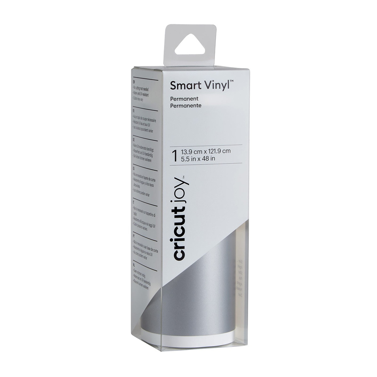 Vinilo Cricut Joy Smart Removible Plata-1