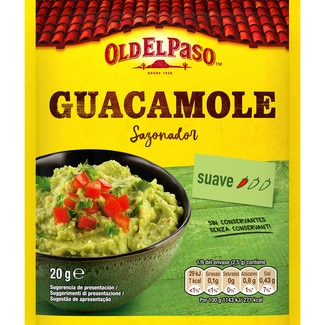 sazonador para guacamole suave sobre 20 g - Old El Paso