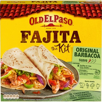 kit para fajitas original barbacoa suave estuche 500 g - Old El Paso