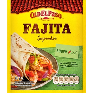 sazonador para fajitas suave sobre 30 g - Old El Paso