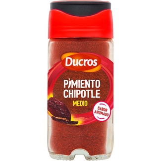 sazonador de pimiento chipotle ahumado, pimentón ahumado y chile molido frasco 13 g - Ducros