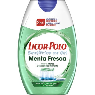 dentífrico en gel elixir 2 en 1 Menta Fresca bote 75 ml - Licor Del Polo