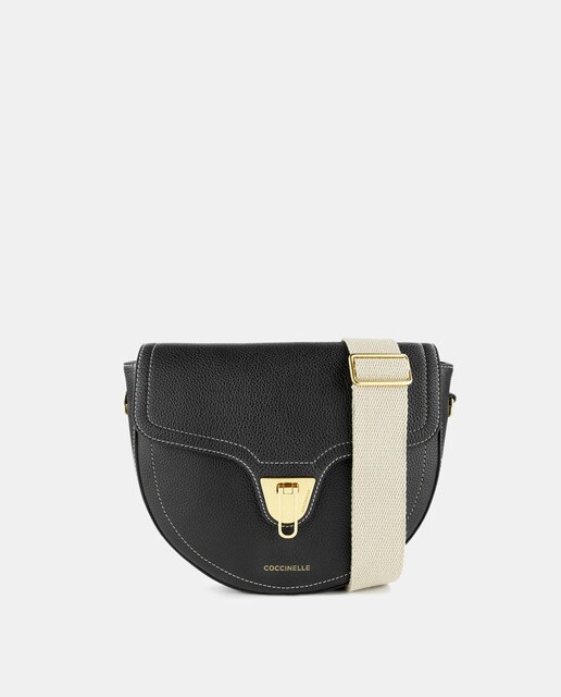 Bandolera media luna de mujer Coccinelle de piel en negro · Coccinelle · El  Corte Inglés
