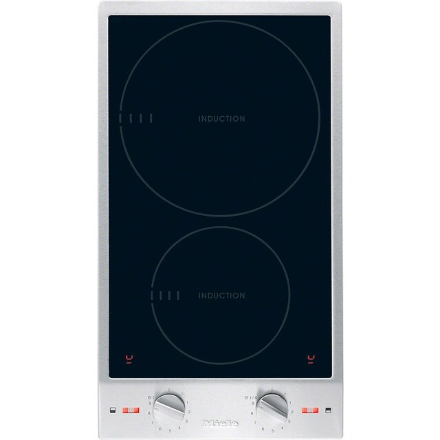 Imagem 0 de Placa Modular de Indução Miele CS12121I ProLine com 2 Zonas e de 28,8 cm - Aço Inox e Preto