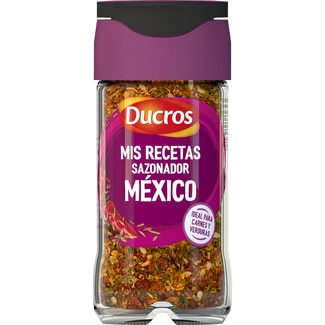 sazonador México a base de pimentón y comino ideal para carnes y verduras frasco 40 g - Ducros Mis Recetas