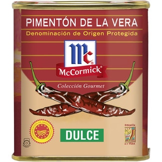 pimentón de la Vera dulce IGP Pimentón de la Vera lata 70 g - Mccormick