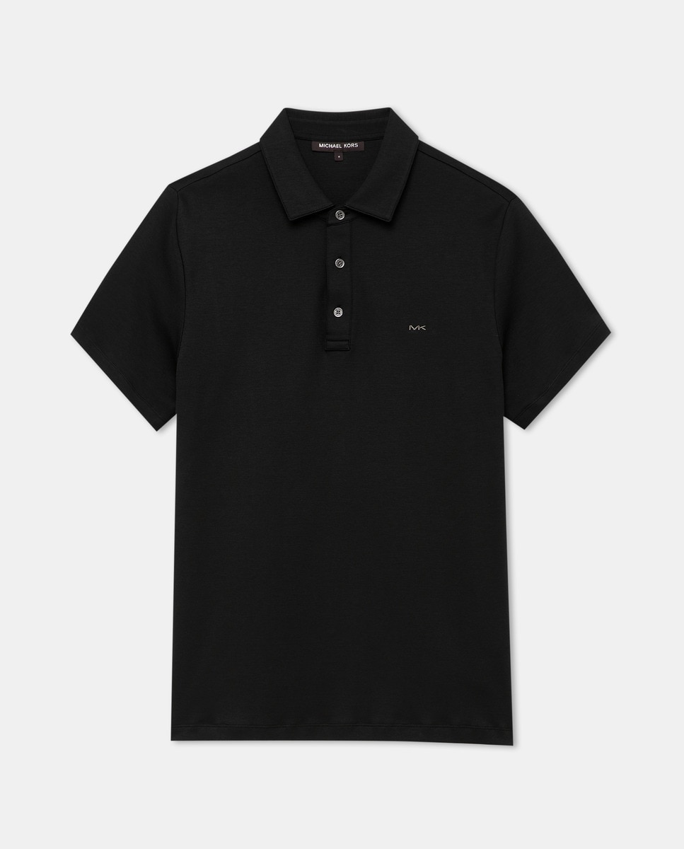 Imagem 0 de Pólo custom de algodão com logótipo bordado