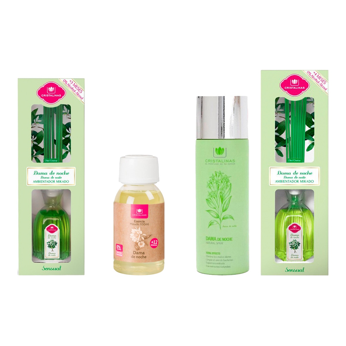 Colección de aromas Dama de Noche Cristalinas 1