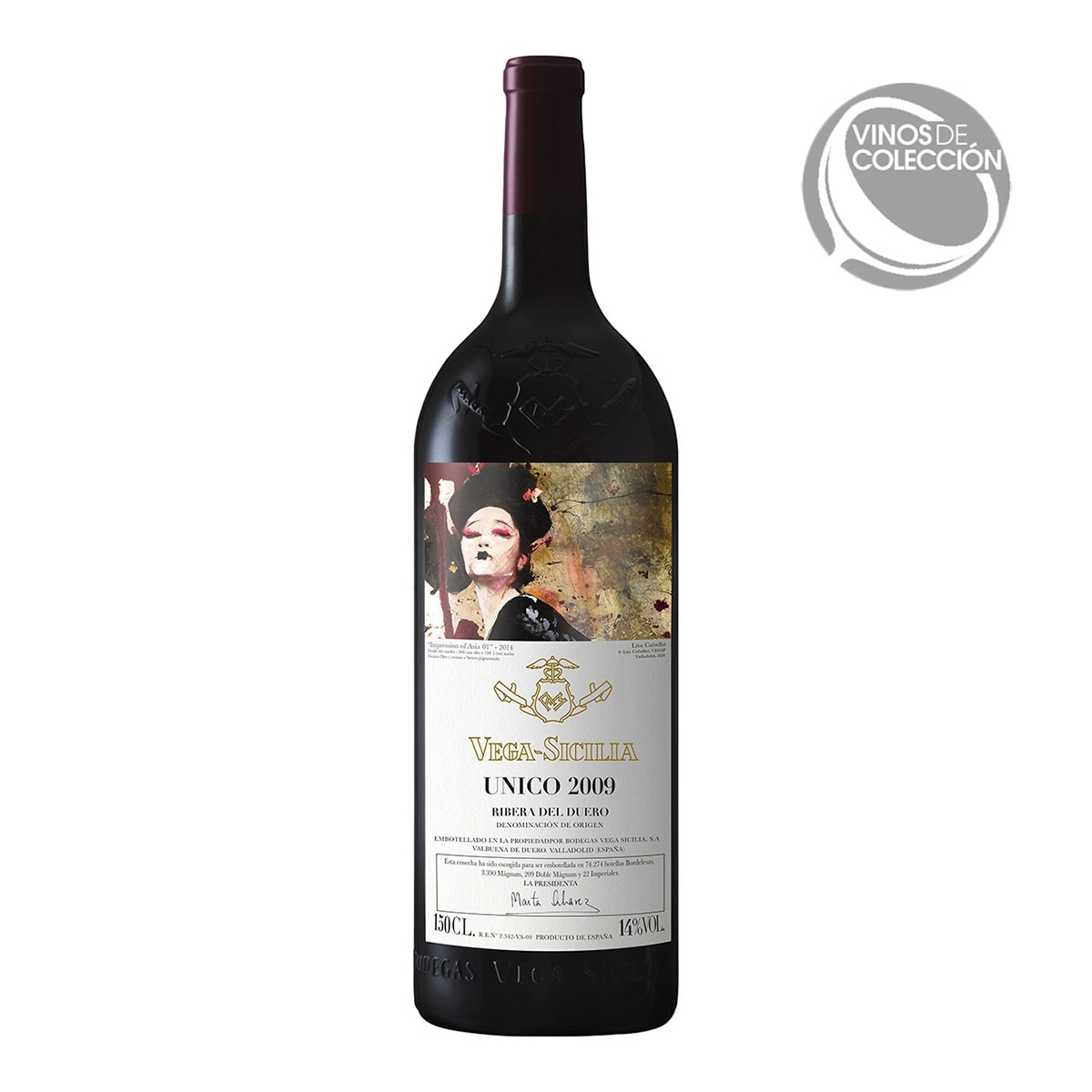 Vino tinto Vega Sicilia Unico 2009 Ribera del Duero Mágnum 1