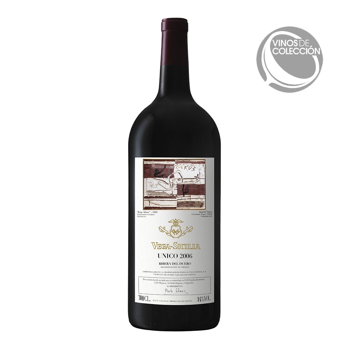 Imagen 0 de Vino tinto Vega Sicilia Unico 2006 Ribera del Duero Doble Mágnum