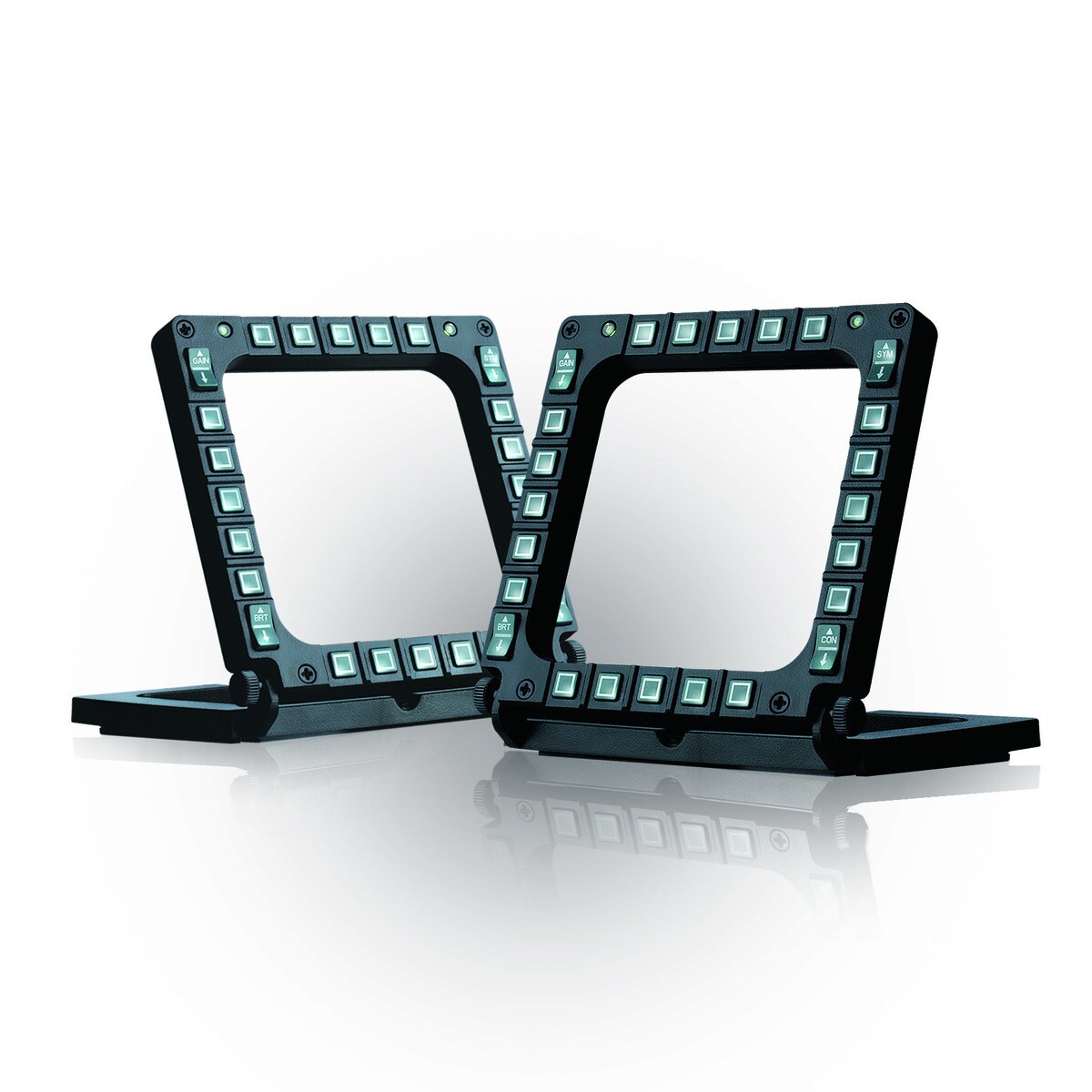 Painel Thrustmaster MFD Cougar Pack Preto / Verde-3