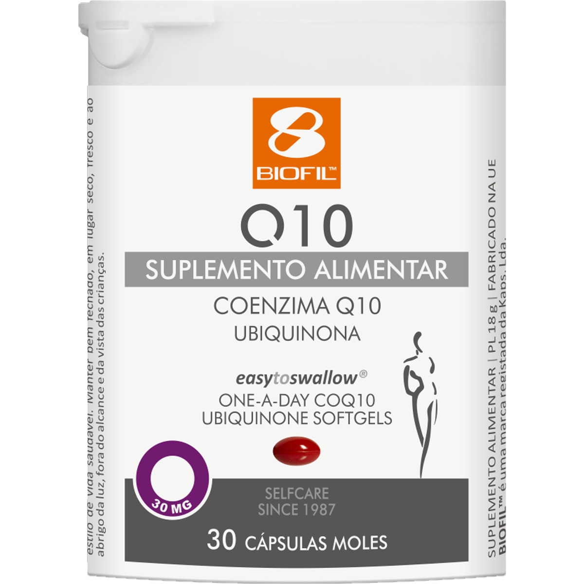 Coenzima Q10 30 mg embalagem 30 cápsulas