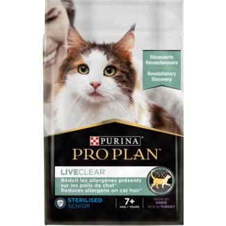 Ração para Gato Live Clear Senior Esterilizado 7+ Anos de Peru embalagem 2,8 kg - Purina Pro Plan