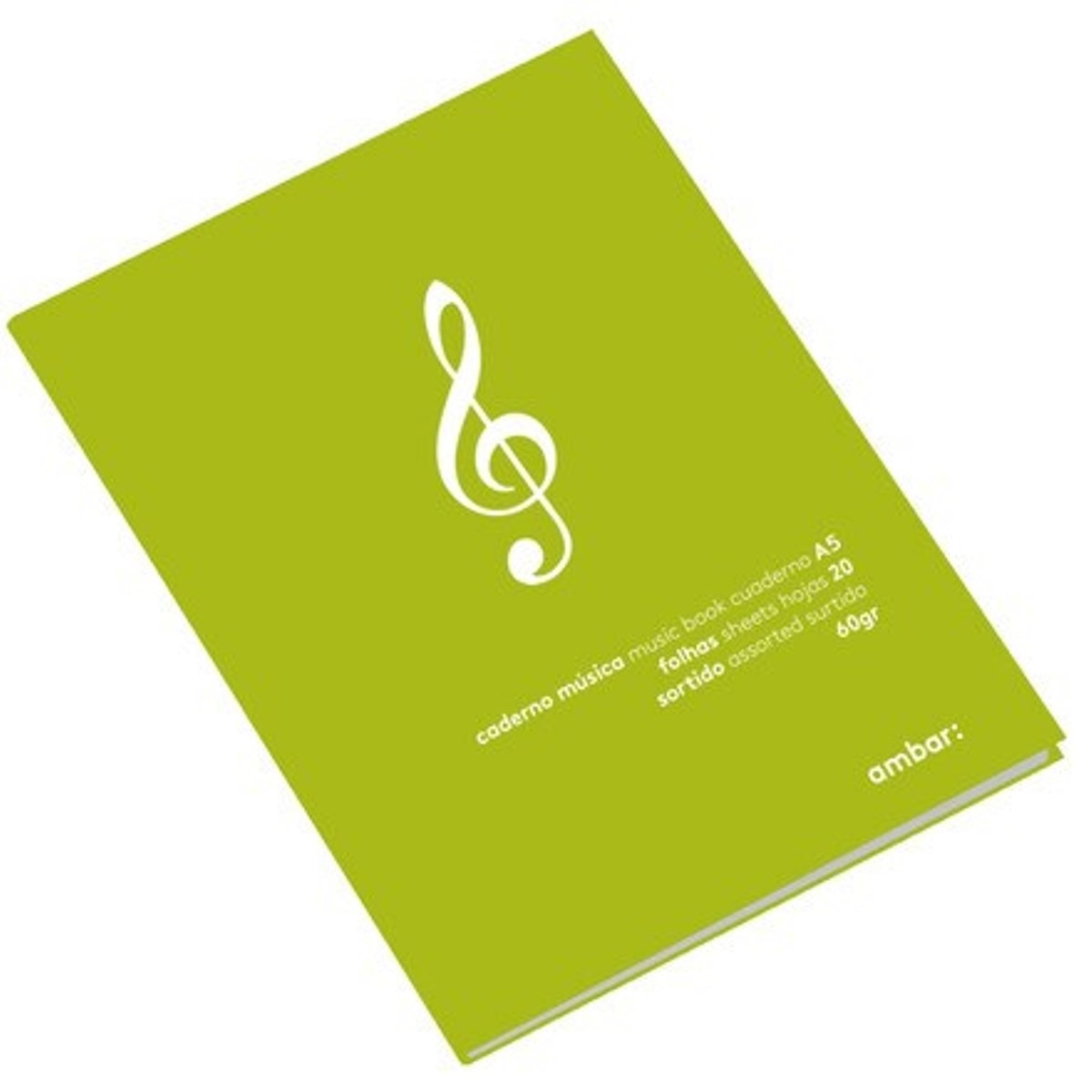 Caderno Musica A5 Ambar School - Artigo Sortido. Envio realizado de forma aleatória 1