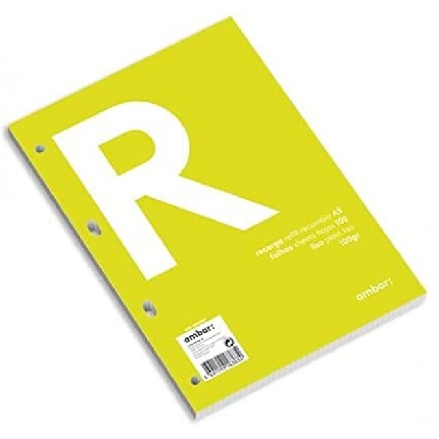 Imagem 0 de Recarga A4 100 Folhas 100 Gramas Ambar School Sem Margem