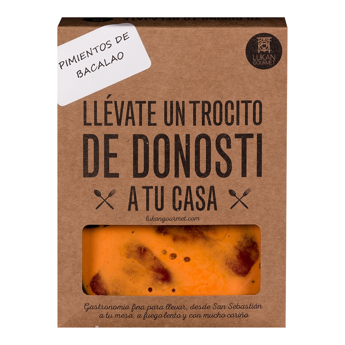 Imagen 0 de Pimientos rellenos de Bacalao Lukan Gourmet