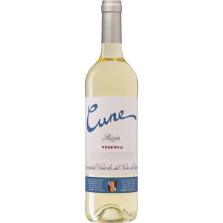 vino blanco reserva DOCa Rioja botella 75 cl - Cune