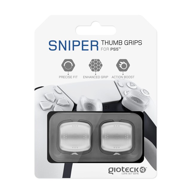 Imagem 0 de Pack GioTeck Sniper Thumb Grips PlayStation 5
