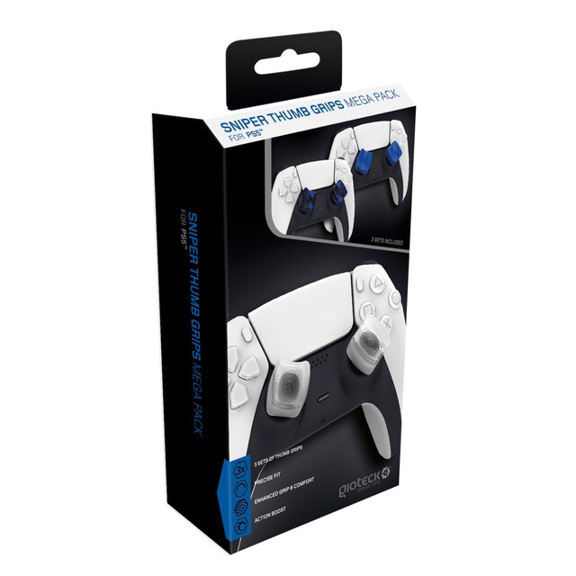 Imagem 0 de Mega Pack GioTeck Sniper Thumb Grips PlayStation 5