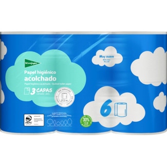 Papel Higiénico Alcochado embalagem 6 unidades - El Corte Inglés