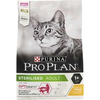 Ração para Gato Adulto Esterilizado Opti Digest de Frango embalagem 3 kg - Purina Pro Plan